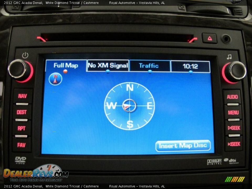 Navigation of 2012 GMC Acadia Denali Photo #16