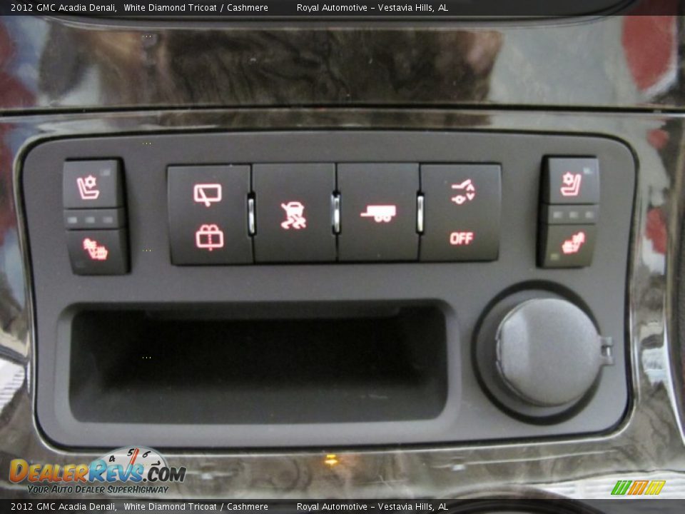 Controls of 2012 GMC Acadia Denali Photo #18
