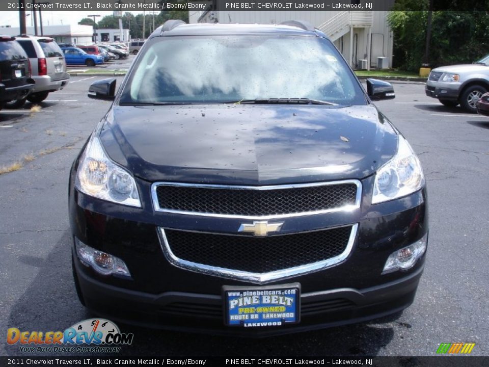 2011 Chevrolet Traverse LT Black Granite Metallic / Ebony/Ebony Photo #2