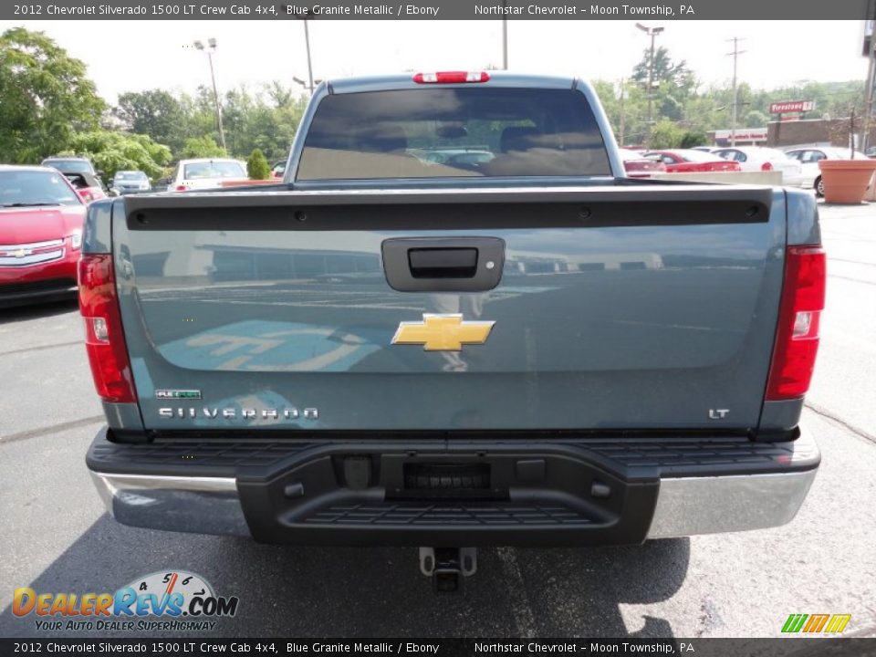 Blue Granite Metallic 2012 Chevrolet Silverado 1500 LT Crew Cab 4x4 Photo #6