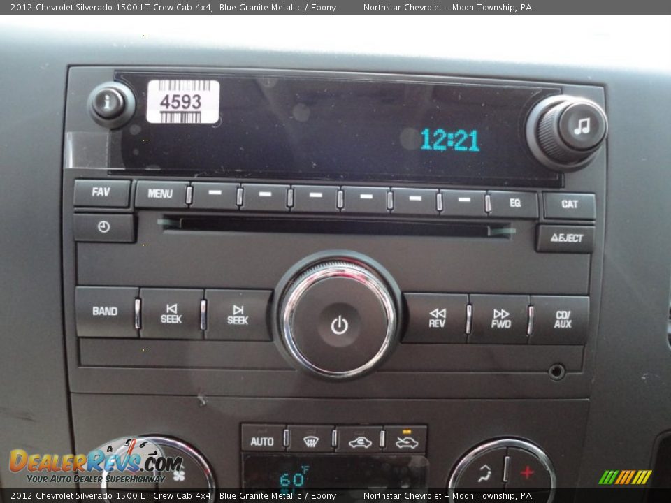 Audio System of 2012 Chevrolet Silverado 1500 LT Crew Cab 4x4 Photo #18