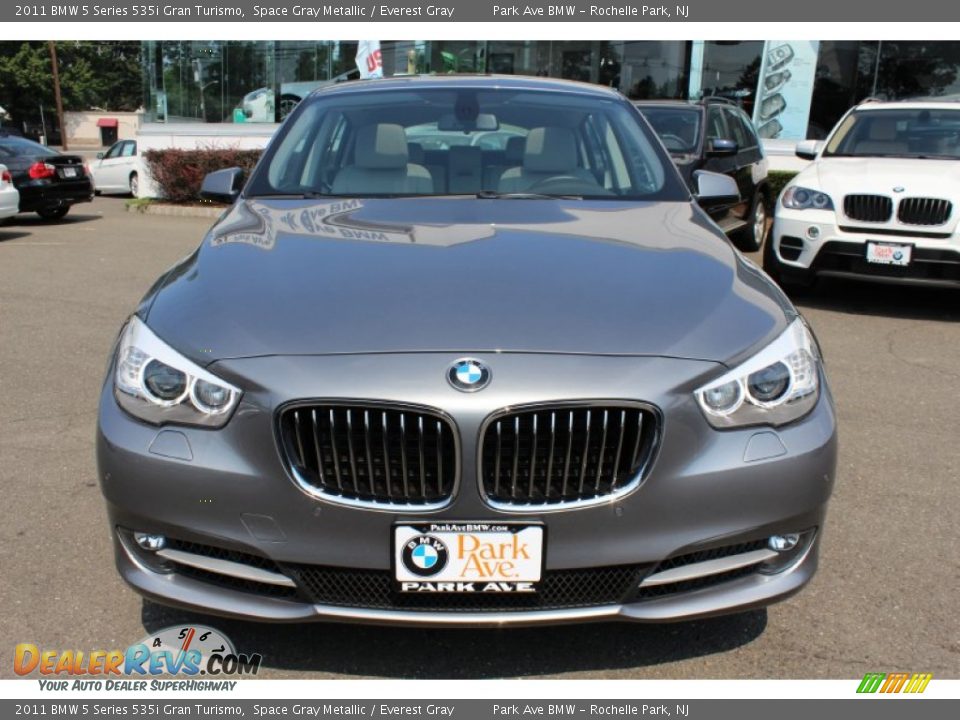 2011 BMW 5 Series 535i Gran Turismo Space Gray Metallic / Everest Gray Photo #2