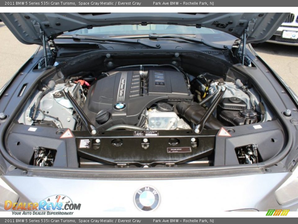 2011 BMW 5 Series 535i Gran Turismo 3.0 Liter TwinPower Turbocharged DFI DOHC 24-Valve VVT Inline 6 Cylinder Engine Photo #29