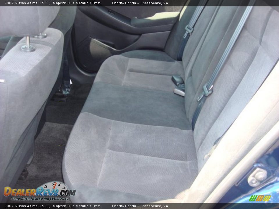 2007 Nissan Altima 3.5 SE Majestic Blue Metallic / Frost Photo #10