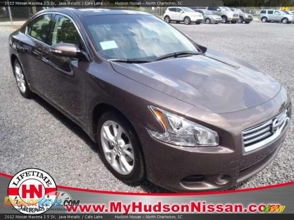 2012 Nissan Maxima 3.5 SV Java Metallic / Cafe Latte Photo #1