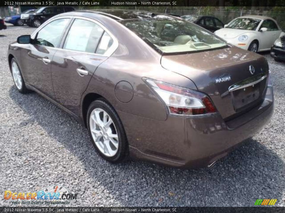 2012 Nissan Maxima 3.5 SV Java Metallic / Cafe Latte Photo #3