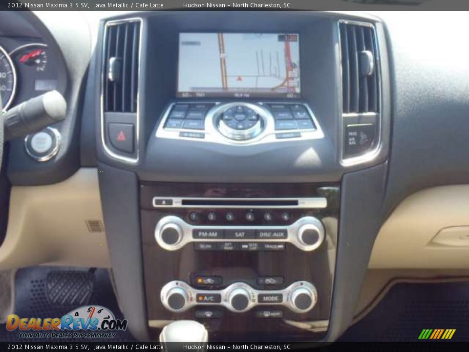 2012 Nissan Maxima 3.5 SV Java Metallic / Cafe Latte Photo #9