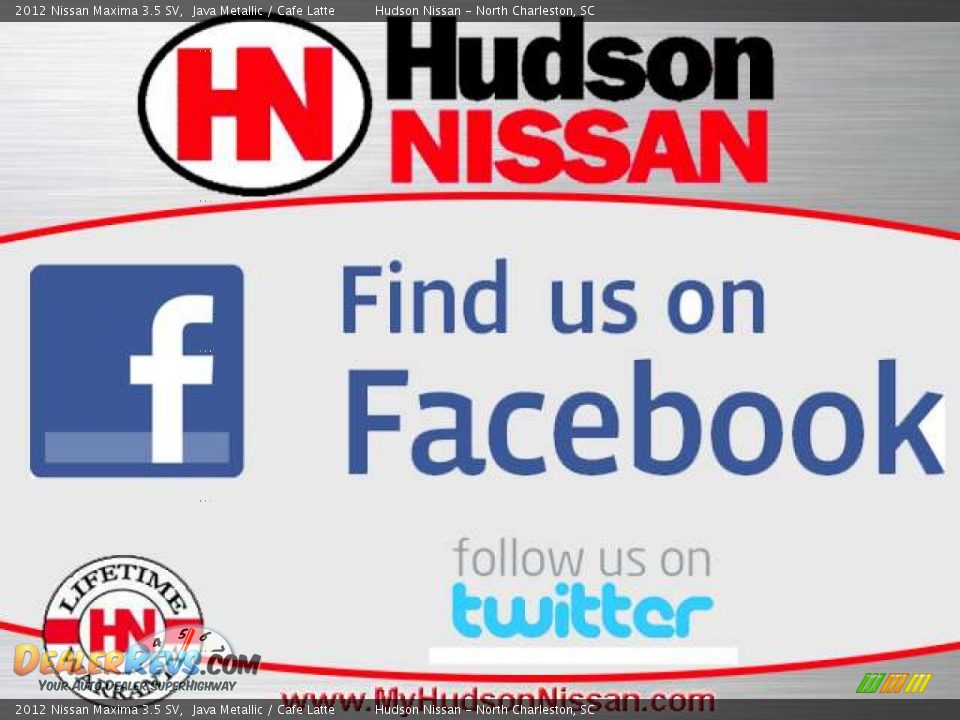 2012 Nissan Maxima 3.5 SV Java Metallic / Cafe Latte Photo #10