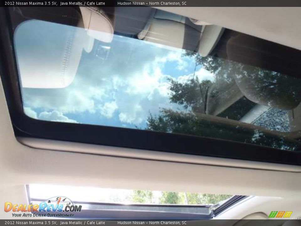 2012 Nissan Maxima 3.5 SV Java Metallic / Cafe Latte Photo #12