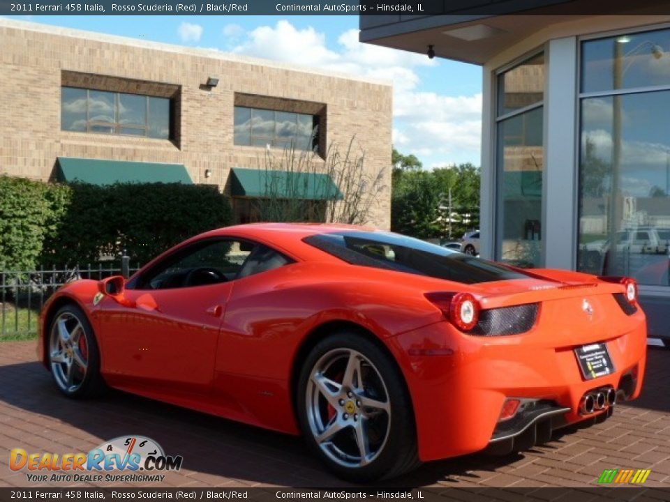 Rosso Scuderia (Red) 2011 Ferrari 458 Italia Photo #3