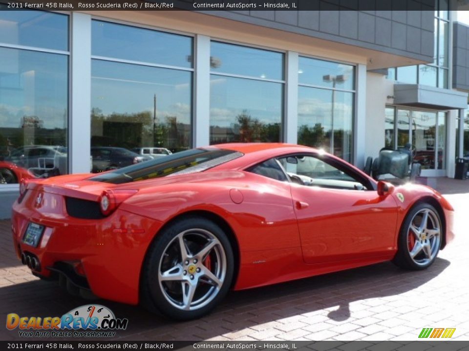 Rosso Scuderia (Red) 2011 Ferrari 458 Italia Photo #4