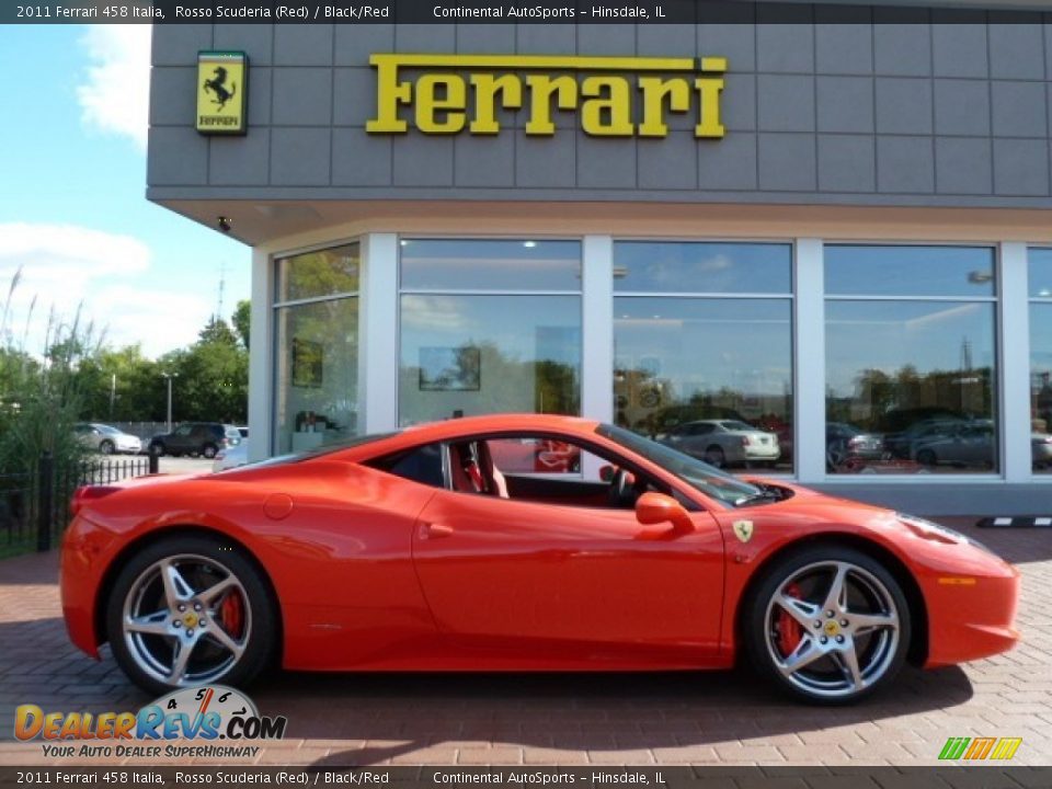 Rosso Scuderia (Red) 2011 Ferrari 458 Italia Photo #6