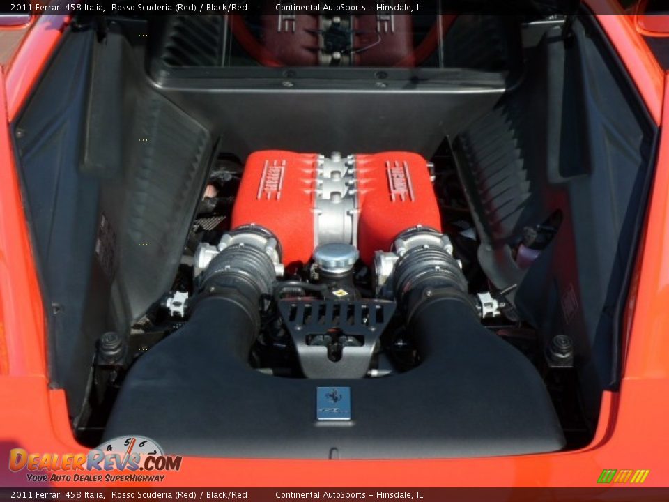 2011 Ferrari 458 Italia 4.5 Liter GDI DOHC 32-Valve VVT V8 Engine Photo #14