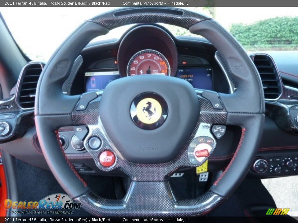 2011 Ferrari 458 Italia Steering Wheel Photo #24