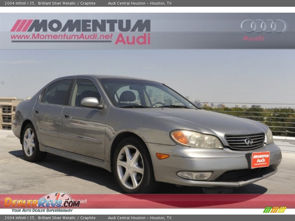 2004 Infiniti I 35 Brilliant Silver Metallic / Graphite Photo #1
