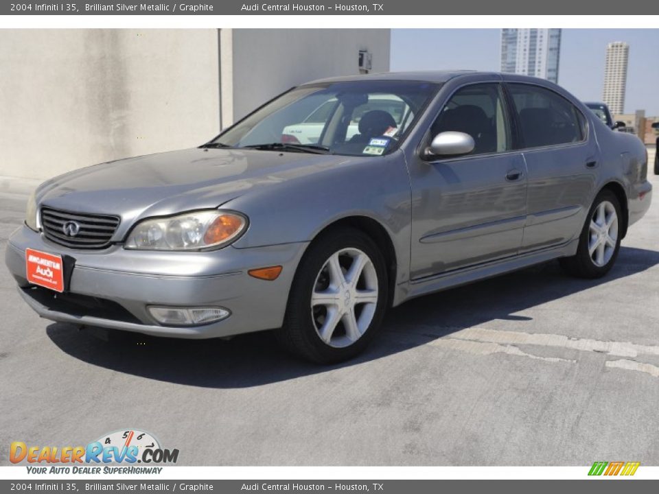2004 Infiniti I 35 Brilliant Silver Metallic / Graphite Photo #2