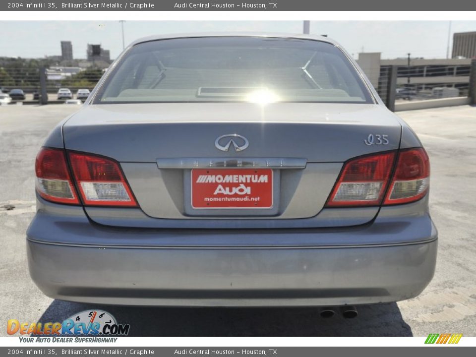 2004 Infiniti I 35 Brilliant Silver Metallic / Graphite Photo #3