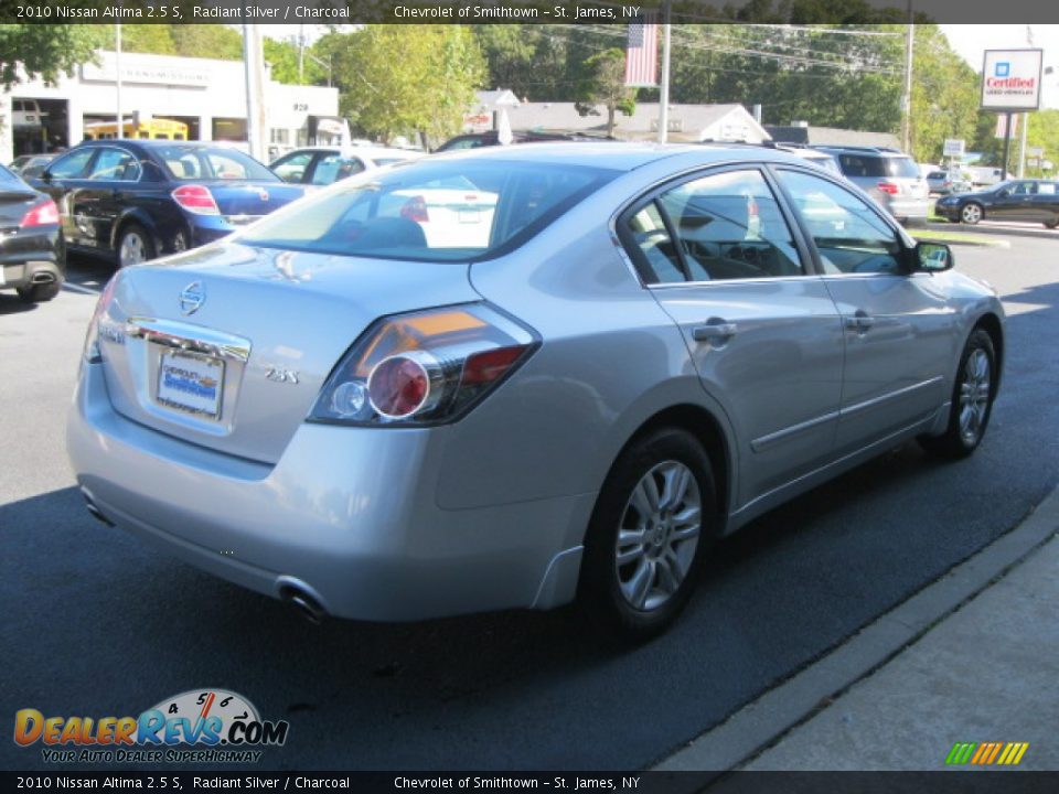 2010 Nissan Altima 2.5 S Radiant Silver / Charcoal Photo #4