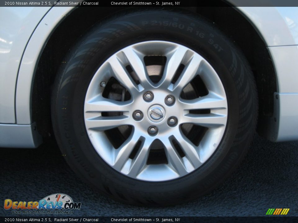 2010 Nissan Altima 2.5 S Radiant Silver / Charcoal Photo #8