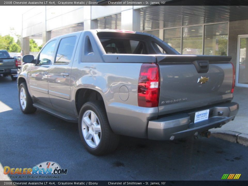 2008 Chevrolet Avalanche LT 4x4 Graystone Metallic / Ebony Photo #3