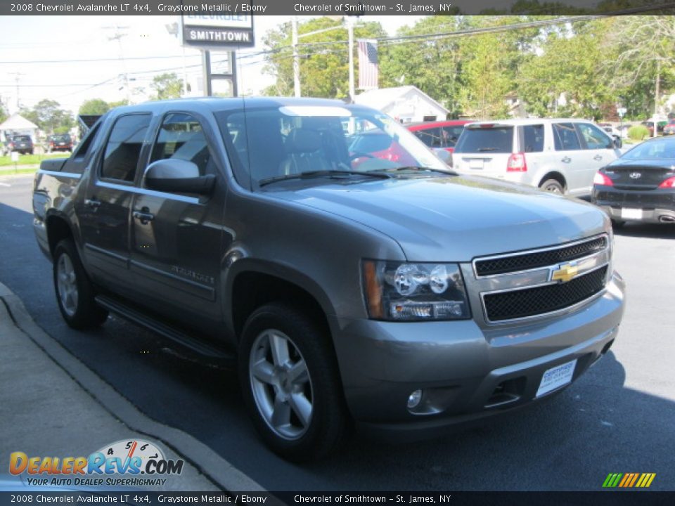2008 Chevrolet Avalanche LT 4x4 Graystone Metallic / Ebony Photo #5