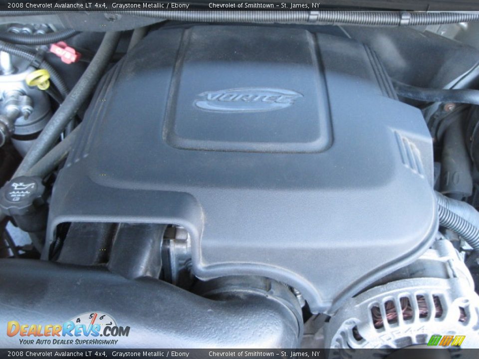 2008 Chevrolet Avalanche LT 4x4 5.3 Liter Flex-Fuel OHV 16-Valve Vortec V8 Engine Photo #8