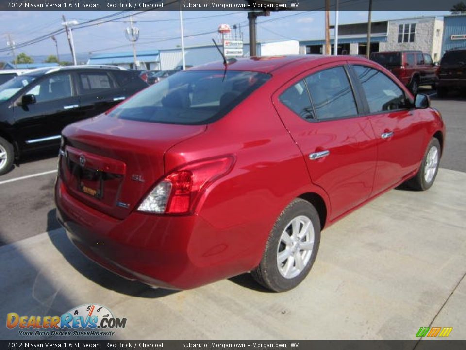 Nissan versa red #4