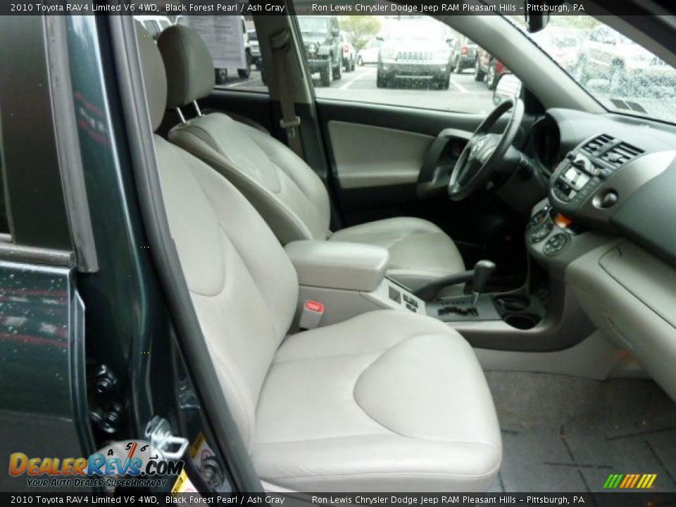 Ash Gray Interior - 2010 Toyota RAV4 Limited V6 4WD Photo #13