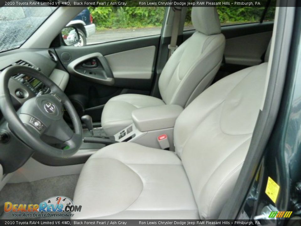 Ash Gray Interior - 2010 Toyota RAV4 Limited V6 4WD Photo #18
