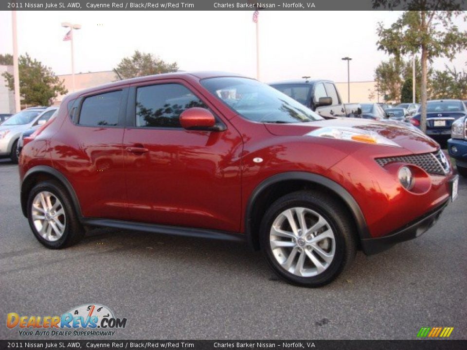 Cayenne red nissan juke #5