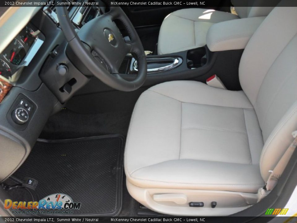 Neutral Interior 2012 Chevrolet Impala Ltz Photo 7