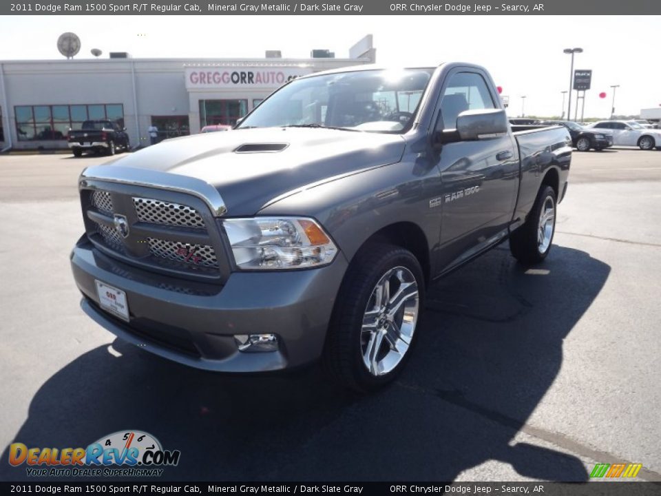 2011 Dodge Ram 1500 Sport R/T Regular Cab Mineral Gray Metallic / Dark Slate Gray Photo #1