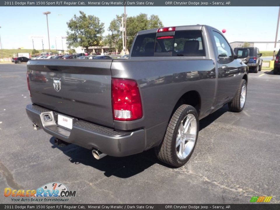 2011 Dodge Ram 1500 Sport R/T Regular Cab Mineral Gray Metallic / Dark Slate Gray Photo #5