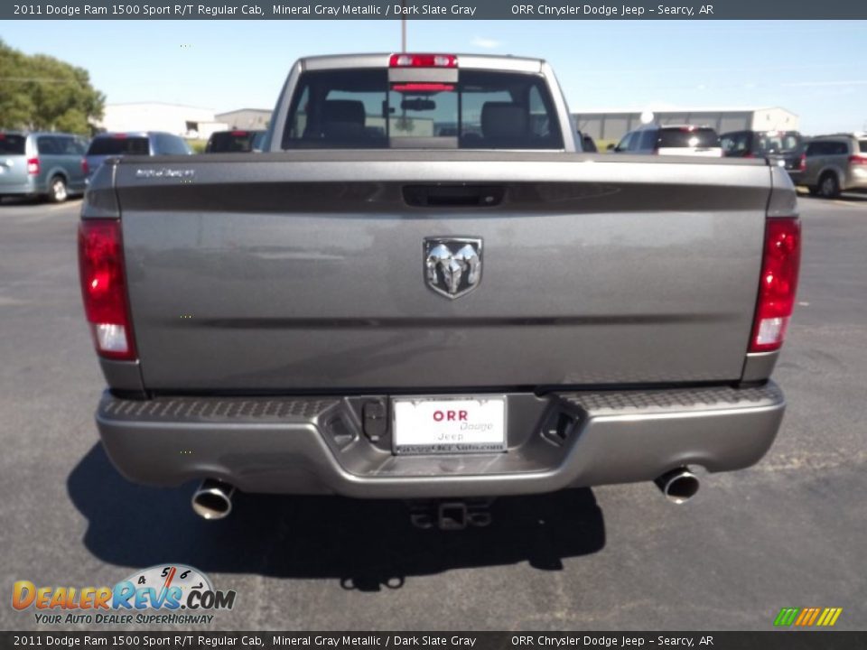 2011 Dodge Ram 1500 Sport R/T Regular Cab Mineral Gray Metallic / Dark Slate Gray Photo #6