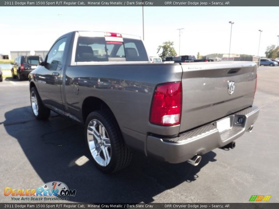 2011 Dodge Ram 1500 Sport R/T Regular Cab Mineral Gray Metallic / Dark Slate Gray Photo #7