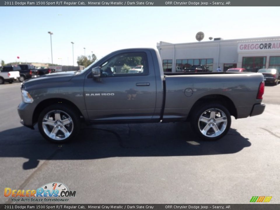 2011 Dodge Ram 1500 Sport R/T Regular Cab Mineral Gray Metallic / Dark Slate Gray Photo #8