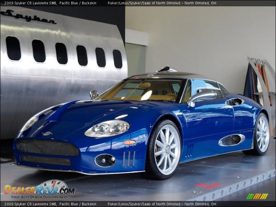 Front 3/4 View of 2009 Spyker C8 Laviolette SWB Photo #4