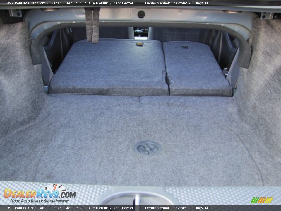 1999 Pontiac Grand Am SE Sedan Trunk Photo #23