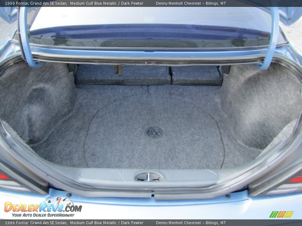 1999 Pontiac Grand Am SE Sedan Trunk Photo #24