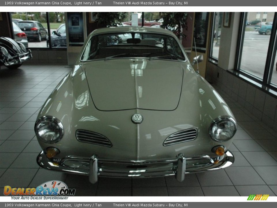 Light Ivory 1969 Volkswagen Karmann Ghia Coupe Photo #2