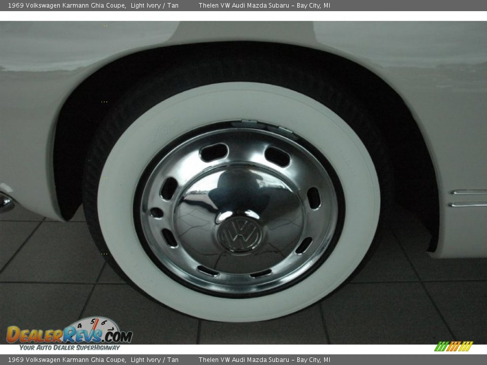 1969 Volkswagen Karmann Ghia Coupe Wheel Photo #6