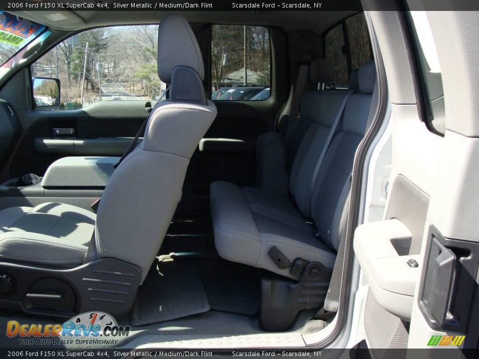 2006 Ford F150 XL SuperCab 4x4 Silver Metallic / Medium/Dark Flint Photo #18