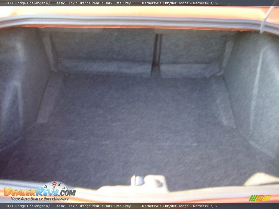 2011 Dodge Challenger R/T Classic Toxic Orange Pearl / Dark Slate Gray Photo #13