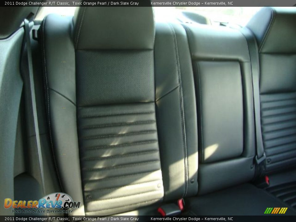 2011 Dodge Challenger R/T Classic Toxic Orange Pearl / Dark Slate Gray Photo #14