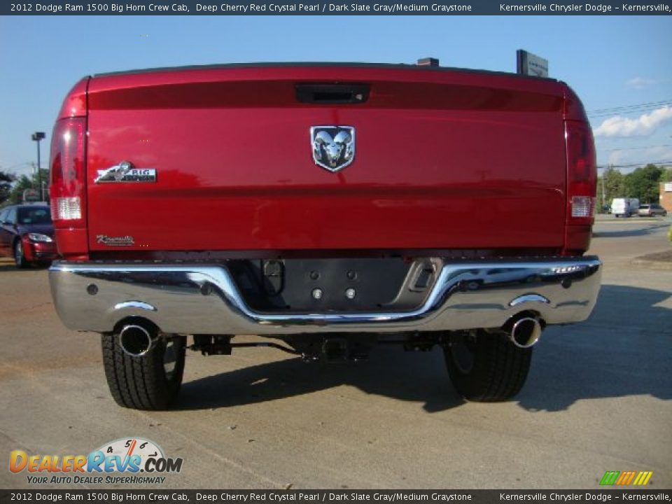 2012 Dodge Ram 1500 Big Horn Crew Cab Deep Cherry Red Crystal Pearl / Dark Slate Gray/Medium Graystone Photo #3