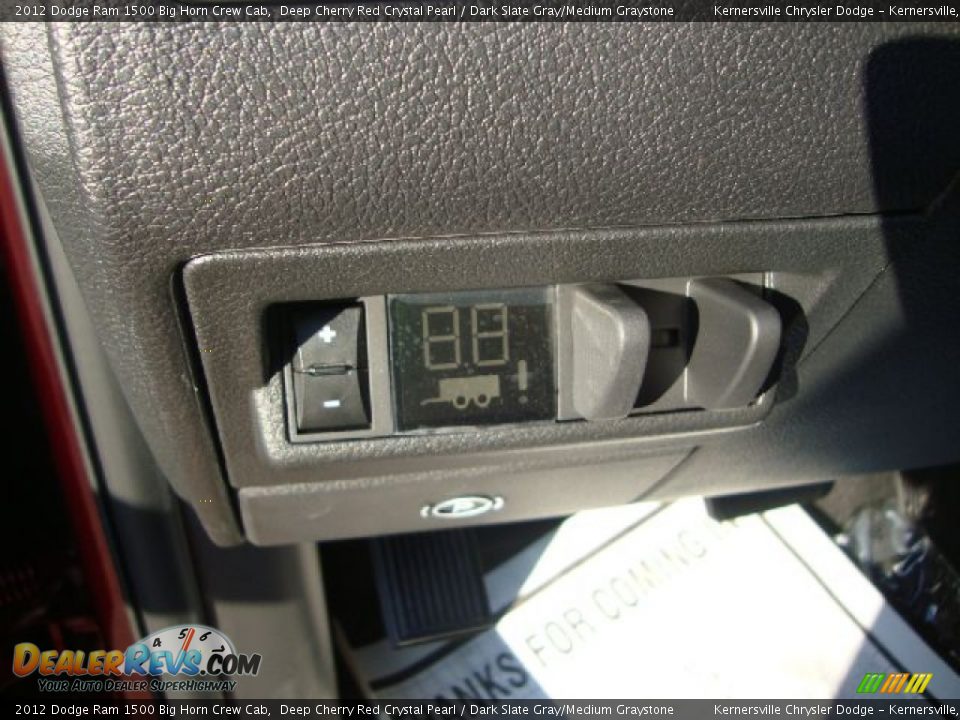 2012 Dodge Ram 1500 Big Horn Crew Cab Deep Cherry Red Crystal Pearl / Dark Slate Gray/Medium Graystone Photo #7