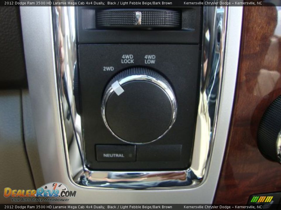Controls of 2012 Dodge Ram 3500 HD Laramie Mega Cab 4x4 Dually Photo #27