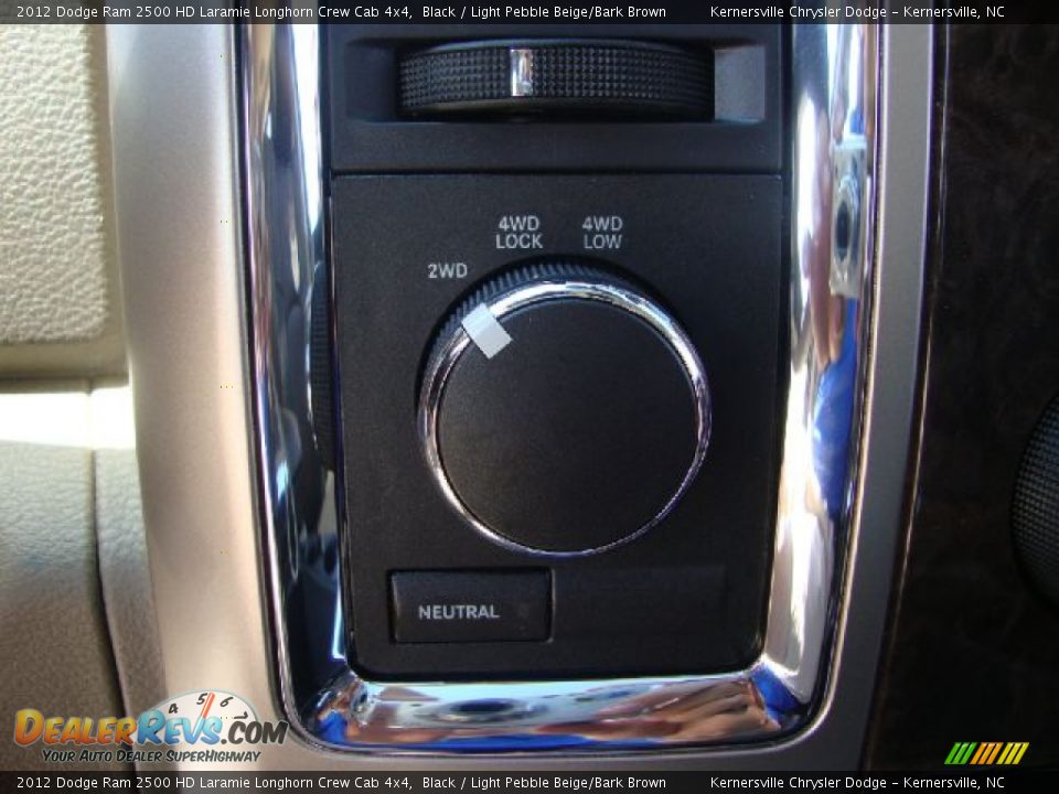 Controls of 2012 Dodge Ram 2500 HD Laramie Longhorn Crew Cab 4x4 Photo #14