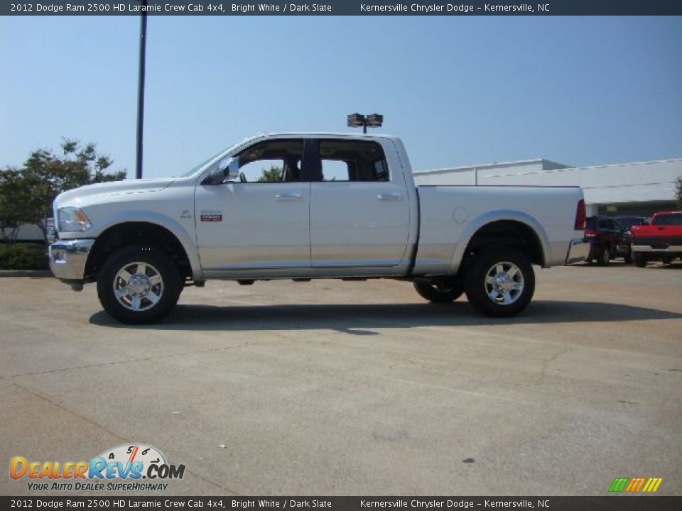 Bright White 2012 Dodge Ram 2500 HD Laramie Crew Cab 4x4 Photo #2