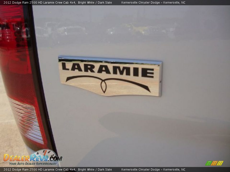 2012 Dodge Ram 2500 HD Laramie Crew Cab 4x4 Bright White / Dark Slate Photo #5